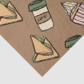 多くの食物 薄葉紙 (詳細)