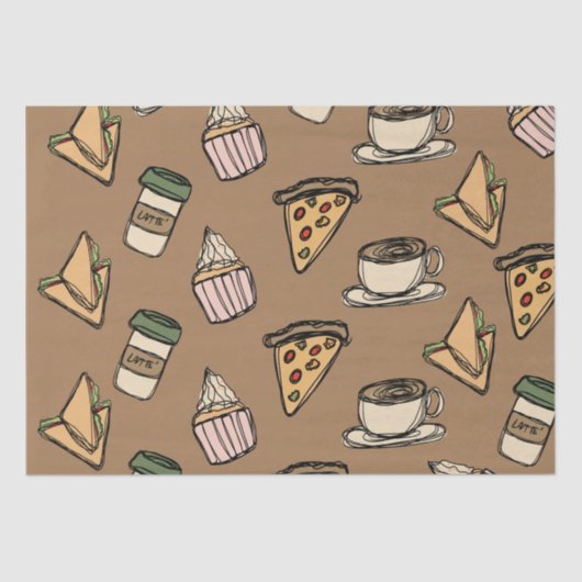 多くの食物 薄葉紙 (正面)