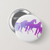 多くの馬(紫色) 缶バッジ (正面&裏面)