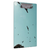 多くの鳥とコントレイル クリップボード (右)