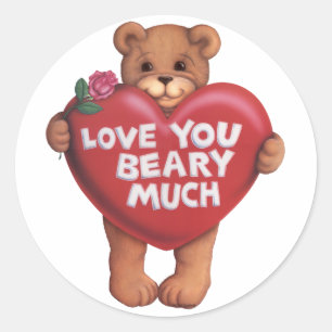 多くのBearyプロダクト愛して下さい ラウンドシール