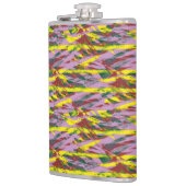 多くのcoを持つ非常にカラフルのパター違うン フラスク (左)