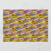 多くのcoを持つ非常にカラフルのパター違うン プログラム (裏面)