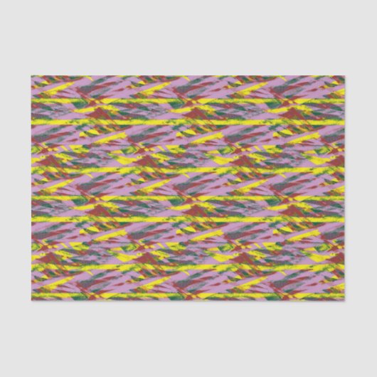 多くのcoを持つ非常にカラフルのパター違うン 薄葉紙 (正面)