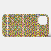 多くのcoを持つ非常にカラフルのパター違うン Case-Mate iPhoneケース (裏面 (横))