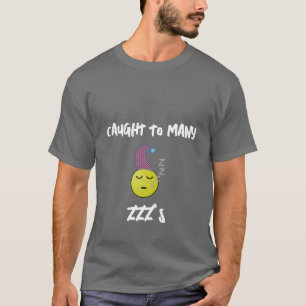 多くのZZZの基本的な暗闇に引き込まれる Tシャツ