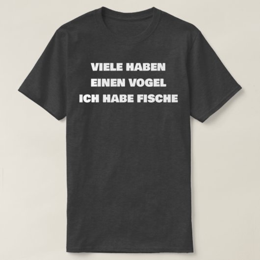 多くは鳥を飼っている1 Tシャツ (デザイン正面)