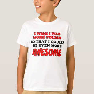 多くポーランドのより素晴らしい Tシャツ
