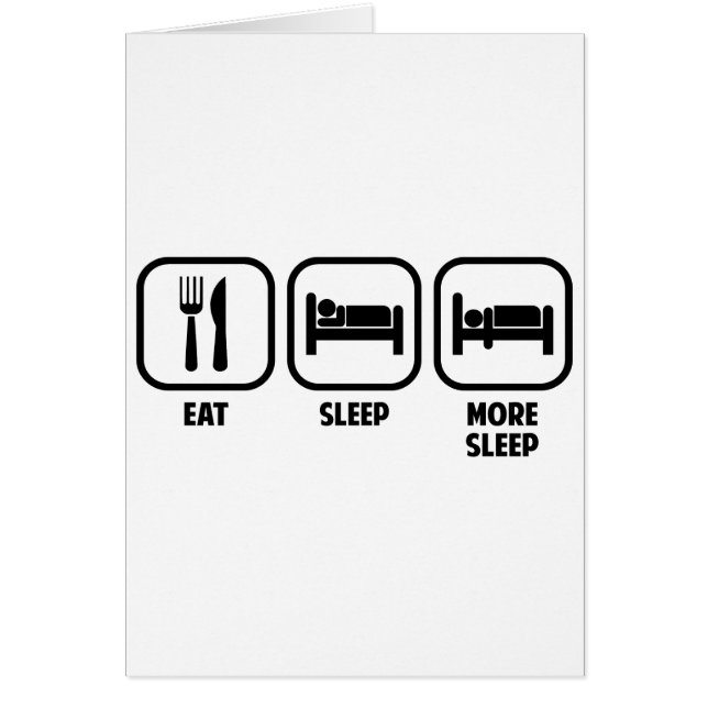 、多く睡眠食べて下さい、眠らせて下さい (正面)