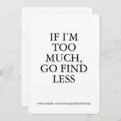 多すぎる？良い。- Sassy カスタム Girl Power Card シーズンカード (正面/裏面)