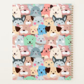 多カラフル犬デザインプランナー プランナー手帳 (裏面)