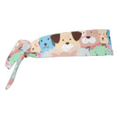 多カラフル犬デザイン タイヘッドバンド (回転270)