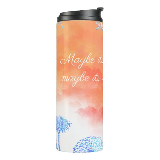 多分その水、多分そのウォッカのタンポポ雲 タンブラー (回転左)