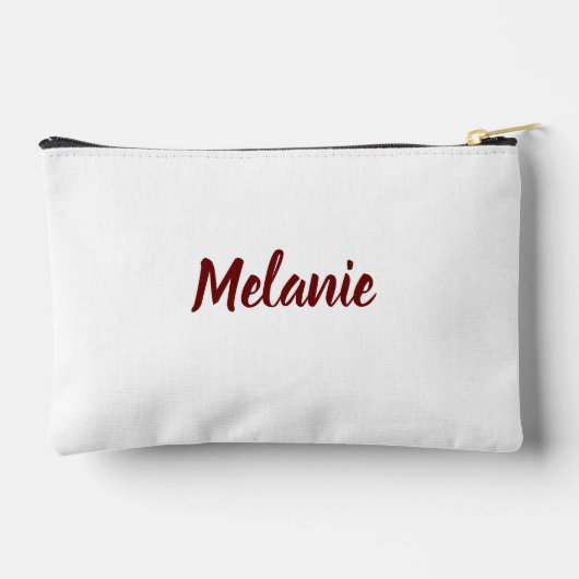 "多分もっと後"幸せな格言飲みコーヒー アクセサリーポーチ (裏面)