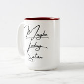 多分今日サタン·マグ ツートーンマグカップ (正面左)