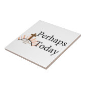 多分今日-白で… タイル (側面)