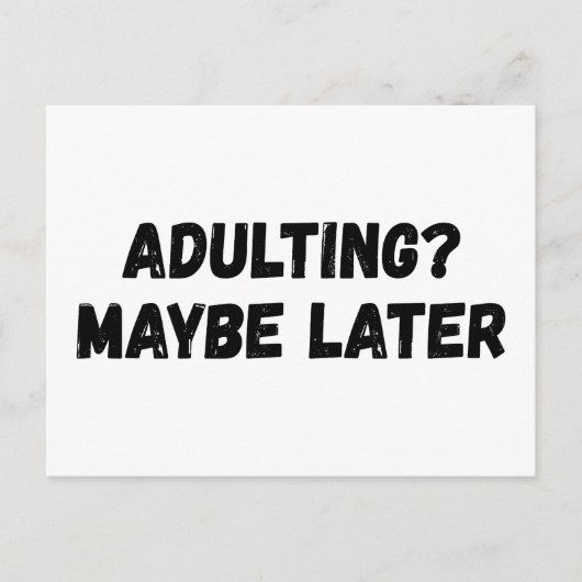 多分後で姦淫 ポストカード (正面)