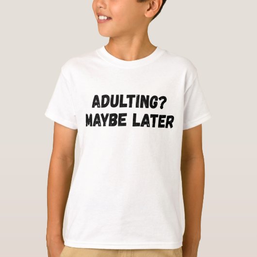 多分後で姦淫 Tシャツ (正面)