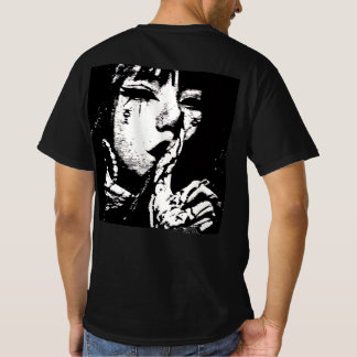 "多分私はこれに値する" サイレントエモグラフィックパーカー Tシャツ