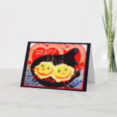 多分私はちょうど雑魚のレトロのバレンタインです シーズンカード (正面)