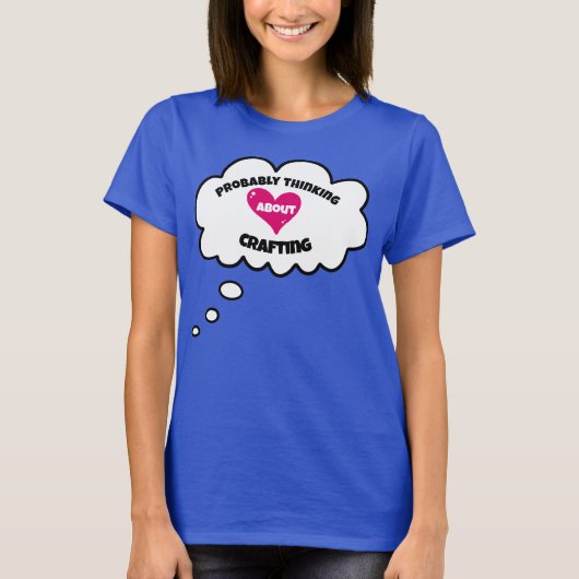 多分考えTシャツを作ることかな Tシャツ (正面)