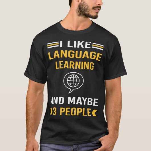 多分言語学の Tシャツ (正面)