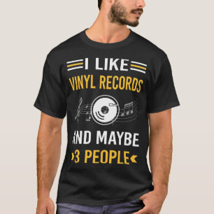 多分3人のレコード Tシャツ