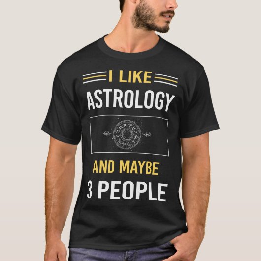 多分3人の占星術 Tシャツ (正面)