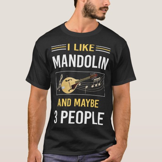 多分3人マンドリン Tシャツ (正面)