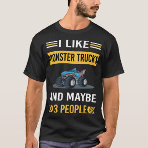 多分3人モンスタートラックトラック Tシャツ
