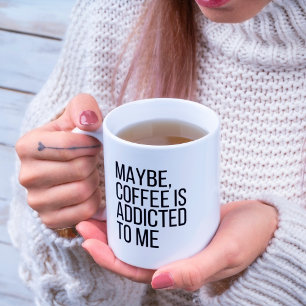 多分、コーヒーは私に中毒引用文マグ コーヒーマグカップ