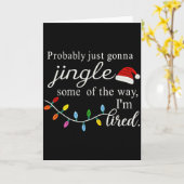 多分、男のためにいくつかの道をただジングルするだけだろう。 カード (黄色い花)