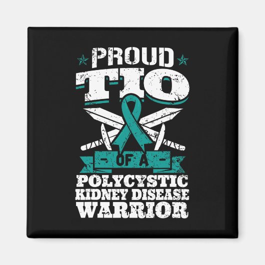 多嚢胞性腎疾患戦士のP叔父のTio マグネット (正面)