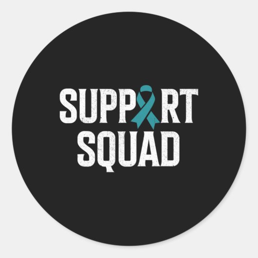 多嚢胞性腎疾患戦士サポートチーム ラウンドシール (正面)