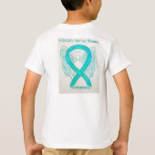 多嚢胞性腎疾患認識度リボンティー Tシャツ (裏面)