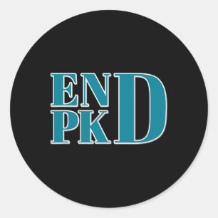 多嚢胞性腎疾患認識度終了Pkd戦い ラウンドシール
