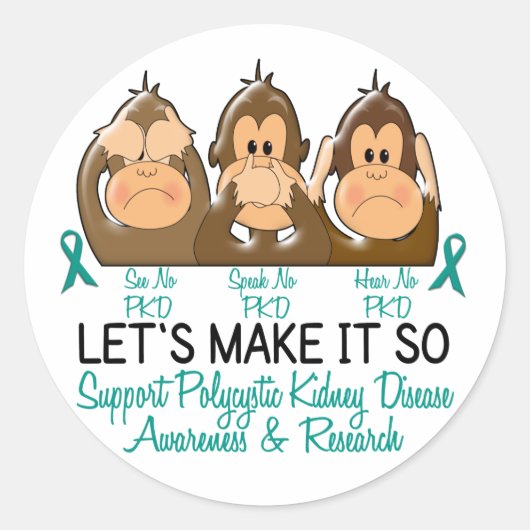 多嚢胞話性腎疾患の有無を確認2 ラウンドシール (正面)