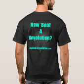 多声の改革のワイシャツ Tシャツ (裏面)
