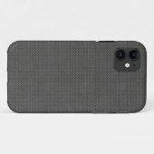 多孔質ダークメタルマイクロパターンケースメイトiPhone C Case-Mate iPhoneケース (裏面(横))