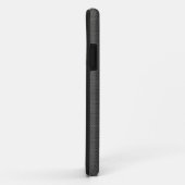 多孔質ダークメタルマイクロパターンケースメイトiPhone C Case-Mate iPhoneケース (裏面/右)
