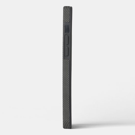 多孔質ダークメタルマイクロパターン Case-Mate iPhoneケース (裏面 / 左)