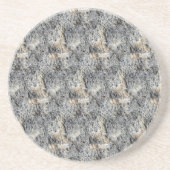 多孔質石 |チルパターン | コースター (正面)