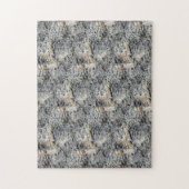 多孔質石 |チルパターン | ジグソーパズル (縦)