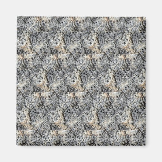 多孔質石 |チルパターン | マグネット (正面)