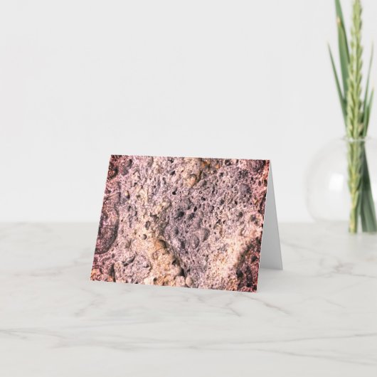 多孔質石 | Sangriaフィルタ | ノートカード (正面)