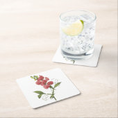 多年生のスイートピーby Redote スクエアペーパーコースター (インサイチュ)