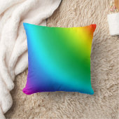 多彩および多彩な色のしぶき クッション (ブランケット)