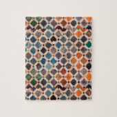 多彩でパターン(の模様が)あるなタイル ジグソーパズル (縦)