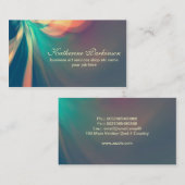 多彩でモダンな抽象デザインの名刺 名刺 (正面/裏面)