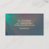 多彩でモダンな抽象デザインの名刺 名刺 (裏面)